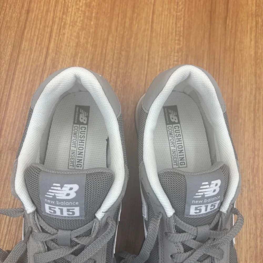 New Balance 515 Sneakers Mens 10 Grey ML515GRY Retro Low Top Shoes New